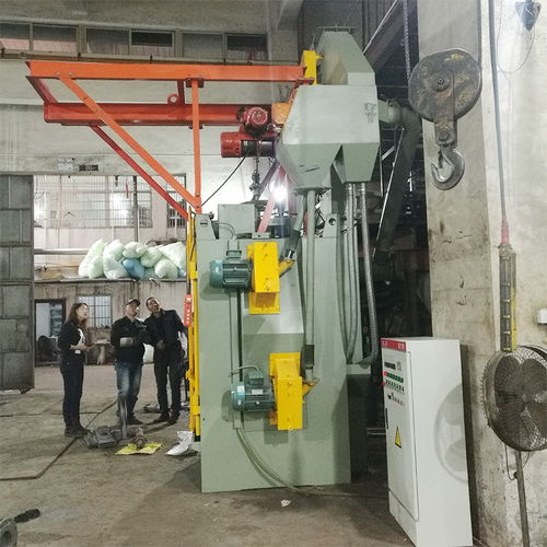 Q372吊鉤式拋丸機 五金掛具吊掛式拋丸在機電行業(yè)的關鍵應用